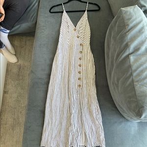 Urban Outfitters Striped Midi Dress